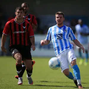 Chris Stokes vs Patrick Hoban: A Riveting Clash at Coventry City's Liberty Way Stadium - Coventry City vs Oxford United Pre-Season Friendly Chris Stokes vs Patrick Hoban: A Riveting Clash at Coventry City's Liberty Way Stadium - Coventry City vs Oxford United Pre-Season Friendly