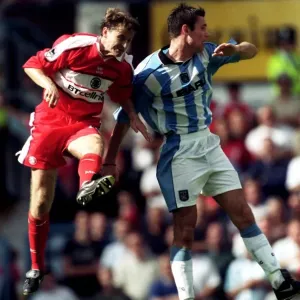 Print of Coventry City vs Middlesbrough Stadium Clash Print of Coventry City vs Middlesbrough Stadium Clash