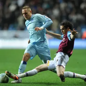 Clash of the Full-backs: Chris Hussey vs. Joey O'Brien (Coventry City vs. West Ham United, Npower Championship, Ricoh Arena, 2011) Clash of the Full-backs: Chris Hussey vs. Joey O'Brien (Coventry City vs. West Ham United, Npower Championship, Ricoh Arena, 2011)
