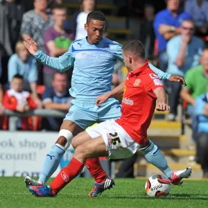 Clash at Gresty Road: A Battle Between Jordan Clarke and Harry Bunn, Coventry City vs. Crewe Alexandra, Football League One