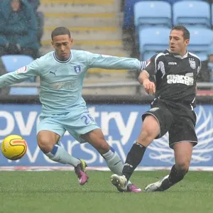 Clash at Ricoh Arena: Jordon Clarke vs. Michael Chopra - A Football Rivalry Unfolds Clash at Ricoh Arena: Jordon Clarke vs. Michael Chopra - A Football Rivalry Unfolds