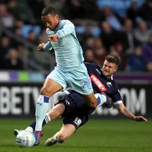 Clash at the Ricoh: Jordan Clarke vs. Scott Barron - Coventry City vs. Millwall Football Championship Encounter Clash at the Ricoh: Jordan Clarke vs. Scott Barron - Coventry City vs. Millwall Football Championship Encounter