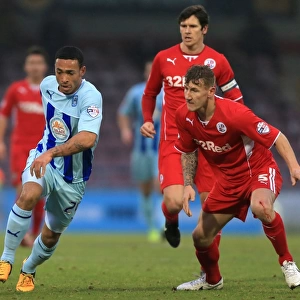 Sky Bet League One Jigsaw Puzzle Collection: Sky Bet League One : Coventry City v Crawley Town : Sixfields Stadium : 12-01-2014