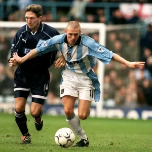 Clash of Stars: Bellamy vs. Gudjonsson in Coventry City's Battle against Derby County (31-03-2001) Clash of Stars: Bellamy vs. Gudjonsson in Coventry City's Battle against Derby County (31-03-2001)