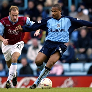 Clash of Titans: Eric Deloumeaux vs Neil Wood - Coventry City vs Burnley (Nationwide League Division One, 13-03-2004)