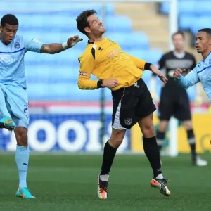 Clash of the Titans: Jordan Clarke vs Chris Dillon - Coventry City vs Arlesey Town FA Cup Match Clash of the Titans: Jordan Clarke vs Chris Dillon - Coventry City vs Arlesey Town FA Cup Match
