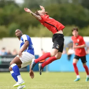 Clash of the Titans: Marlon Harwood vs. Romain Vincelot - Nuneaton Town vs. Coventry City Pre-Season Friendly Clash of the Titans: Marlon Harwood vs. Romain Vincelot - Nuneaton Town vs. Coventry City Pre-Season Friendly