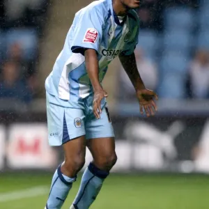 Clinton Morrison Celebrates Coventry City's Carling Cup Victory over Aldershot Town (13-08-2008) Clinton Morrison Celebrates Coventry City's Carling Cup Victory over Aldershot Town (13-08-2008)