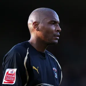 Clinton Morrison Leads Coventry City in Championship Clash against Scunthorpe United at Glanford Park (06-12-2009) Clinton Morrison Leads Coventry City in Championship Clash against Scunthorpe United at Glanford Park (06-12-2009)