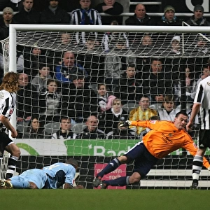Clinton Morrison Scores the Opener: Coventry City at St James Park in Championship Clash vs Newcastle United (February 17, 2010)