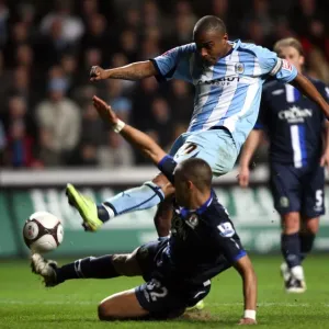 Clinton Morrison's FA Cup Fifth Round Shot Blocked by Danny Simpson (Coventry City vs. Blackburn Rovers, 2009) Clinton Morrison's FA Cup Fifth Round Shot Blocked by Danny Simpson (Coventry City vs. Blackburn Rovers, 2009)