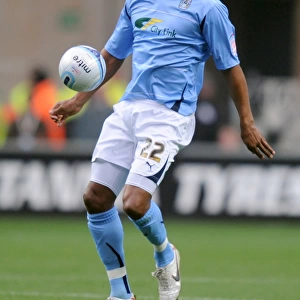 Clive Platt in Action for Coventry City against Burnley in the Npower Championship at Ricoh Arena (November 20, 2010)
