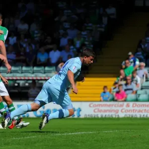 Cody McDonald Scores the Winning Goal: Coventry City's Triumph over Yeovil Town in Npower League One (August 18, 2012) Cody McDonald Scores the Winning Goal: Coventry City's Triumph over Yeovil Town in Npower League One (August 18, 2012)