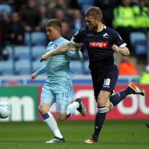 Cody McDonald vs Darren Ward: A Tight Tussle in Coventry City vs Millwall Npower Championship Match Cody McDonald vs Darren Ward: A Tight Tussle in Coventry City vs Millwall Npower Championship Match