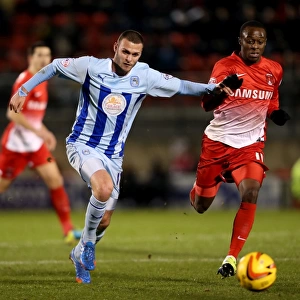 Sky Bet League One Collection: Sky Bet League One : Leyton Orient v Coventry City : Brisbane Roadv : 28-01-2014