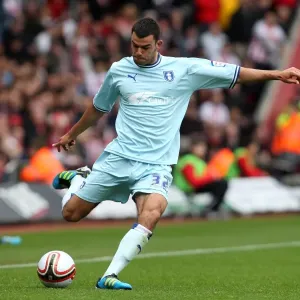 Connor Thomas vs Southampton: Coventry City's Battle in the Championship Clash at St. Mary's (28-04-2012) Connor Thomas vs Southampton: Coventry City's Battle in the Championship Clash at St. Mary's (28-04-2012)
