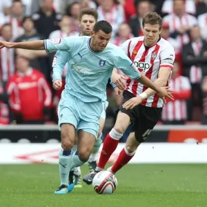Conor Thomas Evades Dean Hammond: Coventry City vs Southampton Championship Clash (2012) Conor Thomas Evades Dean Hammond: Coventry City vs Southampton Championship Clash (2012)