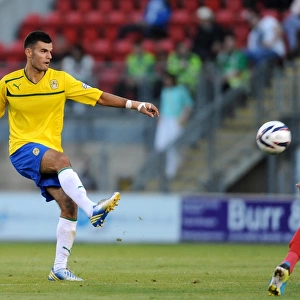 Conor Thomas Leads Coventry City in Capital One Cup Battle against Leyton Orient at Matchroom Stadium (August 6, 2013)