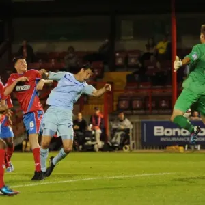 Controversial Penalty and Dramatic Shootout: Coventry City's Victory over Dagenham and Redbridge in the Capital One Cup Controversial Penalty and Dramatic Shootout: Coventry City's Victory over Dagenham and Redbridge in the Capital One Cup