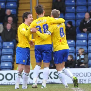 Coventry City: Carl Baker Scores and Celebrates His Second Goal Against Bury (February 16, 2013, Gigg Lane) Coventry City: Carl Baker Scores and Celebrates His Second Goal Against Bury (February 16, 2013, Gigg Lane)
