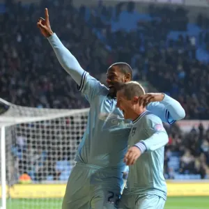 Coventry City: Clive Platt and Gary McSheffrey Celebrate Second Goal Against Southampton (Npower Championship, 05-11-2011, Ricoh Arena) Coventry City: Clive Platt and Gary McSheffrey Celebrate Second Goal Against Southampton (Npower Championship, 05-11-2011, Ricoh Arena)