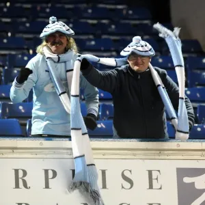 Coventry City Fans at Elland Road: A Sea of Passion during the Npower Championship Match against Leeds United Coventry City Fans at Elland Road: A Sea of Passion during the Npower Championship Match against Leeds United