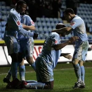Coventry City FC: Dele Adebola's Euphoric Goal Celebration vs Ipswich Town in Coca-Cola Championship (2007) Coventry City FC: Dele Adebola's Euphoric Goal Celebration vs Ipswich Town in Coca-Cola Championship (2007)