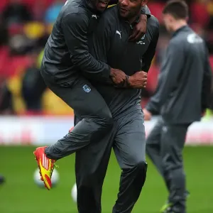 Coventry City FC: Clive Platt and Alex Nimely Preparing for Npower Championship Showdown against Watford (17-03-2012) Coventry City FC: Clive Platt and Alex Nimely Preparing for Npower Championship Showdown against Watford (17-03-2012)