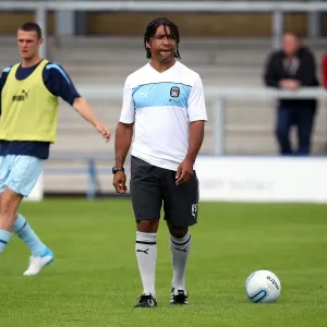 Coventry City FC: Coach Richard Shaw at Pre-Season Friendly Training with Hinckley United at De Montfort Park Coventry City FC: Coach Richard Shaw at Pre-Season Friendly Training with Hinckley United at De Montfort Park