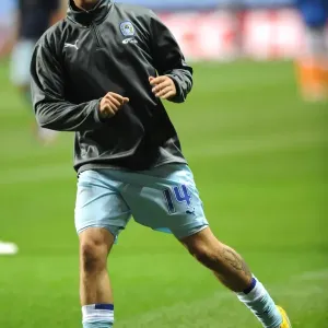 Coventry City FC: Cody McDonald Pre-Match Warm-Up vs Blackpool (Npower Championship, Ricoh Arena, 27-09-2011)
