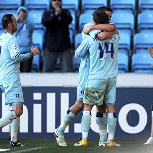 Coventry City FC: Cody McDonald's Goal Celebration vs Burnley in Championship (2011)