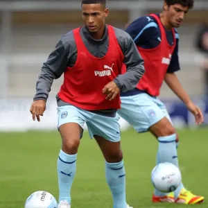 Coventry City FC: Jordan Clarke in Action during Pre-Season Training at De Montfort Park Coventry City FC: Jordan Clarke in Action during Pre-Season Training at De Montfort Park