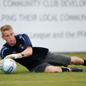 Coventry City FC: Lee Burge in Pre-Season Action at Nuneaton Town's Liberty Way Stadium Coventry City FC: Lee Burge in Pre-Season Action at Nuneaton Town's Liberty Way Stadium
