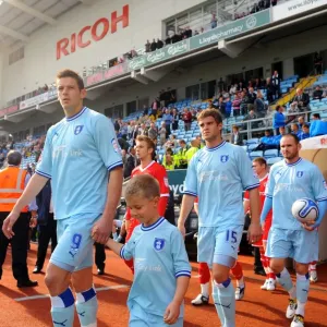 Coventry City FC: Lukas Jutkiewicz and Matchday Mascot Kick-Off at Ricoh Arena vs. Reading (Npower Championship, 24-09-2011) Coventry City FC: Lukas Jutkiewicz and Matchday Mascot Kick-Off at Ricoh Arena vs. Reading (Npower Championship, 24-09-2011)