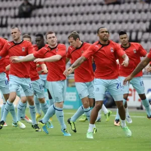 Coventry City FC: Pre-Match Training before Sky Bet League One Clash with Bristol City (August 11, 2013) - Sixfields Stadium Coventry City FC: Pre-Match Training before Sky Bet League One Clash with Bristol City (August 11, 2013) - Sixfields Stadium