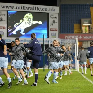 Coventry City FC: Pre-Match Warm-Up at The Den vs Millwall, Npower Championship (01-11-2011) Coventry City FC: Pre-Match Warm-Up at The Den vs Millwall, Npower Championship (01-11-2011)