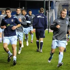 Coventry City FC: Pre-Match Warm-Up vs Millwall in Npower Championship (01-11-2011) Coventry City FC: Pre-Match Warm-Up vs Millwall in Npower Championship (01-11-2011)
