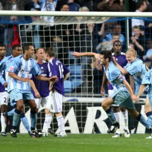 Coventry City FC vs Newcastle United: Scott Dann Scores the Equalizer in Carling Cup Second Round at Ricoh Arena (2008) Coventry City FC vs Newcastle United: Scott Dann Scores the Equalizer in Carling Cup Second Round at Ricoh Arena (2008)