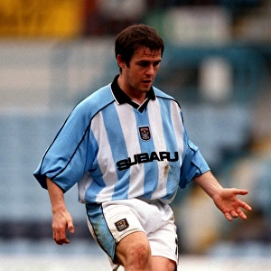 Coventry City FC vs Pakistan: David Thompson in Action (Friendly Match)