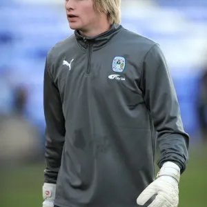 Coventry City FC vs Peterborough United: Lee Burge in Action at London Road (Npower Championship, 17-12-2011)