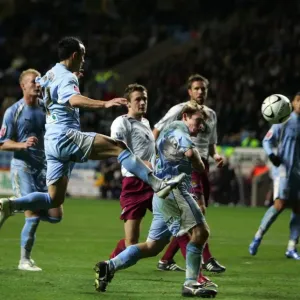 Coventry City FC vs West Ham United: Jay Tabb Scores the Opener in Carling Cup Fourth Round at Ricoh Arena Coventry City FC vs West Ham United: Jay Tabb Scores the Opener in Carling Cup Fourth Round at Ricoh Arena