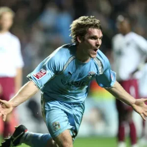 Coventry City FC's Jay Tabb Celebrates Goal in Carling Cup Fourth Round: Coventry City vs West Ham United (October 30, 2007) Coventry City FC's Jay Tabb Celebrates Goal in Carling Cup Fourth Round: Coventry City vs West Ham United (October 30, 2007)