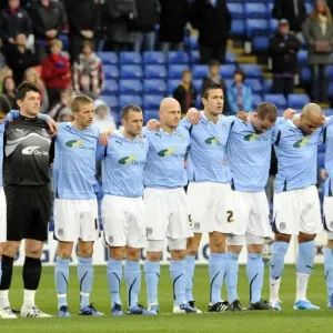 Coventry City Football Club: United in Remembrance - One Minute Silence at Selhurst Park (vs. Crystal Palace, Npower Championship, 13-11-2010) Coventry City Football Club: United in Remembrance - One Minute Silence at Selhurst Park (vs. Crystal Palace, Npower Championship, 13-11-2010)