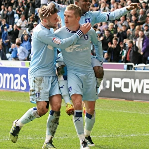 Coventry City: Gary McSheffrey's Euphoric Moment as He Scores the Winning Goal Against Birmingham City (10-03-2012)