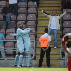Coventry City: Leon Clarke and Callum Wilson Celebrate First Goal Against Preston North End (Sky Bet Championship, 2013) Coventry City: Leon Clarke and Callum Wilson Celebrate First Goal Against Preston North End (Sky Bet Championship, 2013)