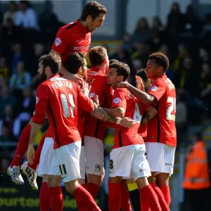 Coventry City: Marcus Tudgay's Euphoric Goal Celebration vs. Burton Albion (Sky Bet League One) Coventry City: Marcus Tudgay's Euphoric Goal Celebration vs. Burton Albion (Sky Bet League One)