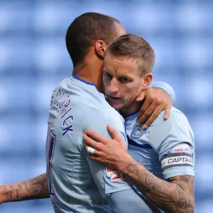 Coventry City: McGoldrick and Baker Celebrate First Goal in Npower League One Win Against Walsall (Ricoh Arena, 2012) Coventry City: McGoldrick and Baker Celebrate First Goal in Npower League One Win Against Walsall (Ricoh Arena, 2012)