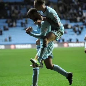 Coventry City: McGoldrick and Baker Celebrate Second Goal Against Crawley Town in Npower League One Coventry City: McGoldrick and Baker Celebrate Second Goal Against Crawley Town in Npower League One