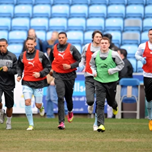 Coventry City Players Prepare for Npower League One Showdown against Doncaster Rovers at Ricoh Arena
