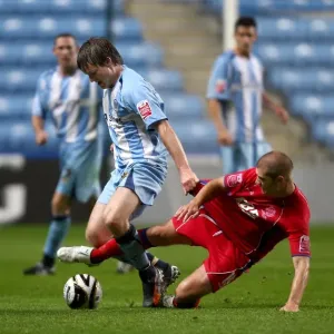 Coventry City vs Aldershot Town: A Battle for the Ball in the Carling Cup (August 13, 2008) Coventry City vs Aldershot Town: A Battle for the Ball in the Carling Cup (August 13, 2008)